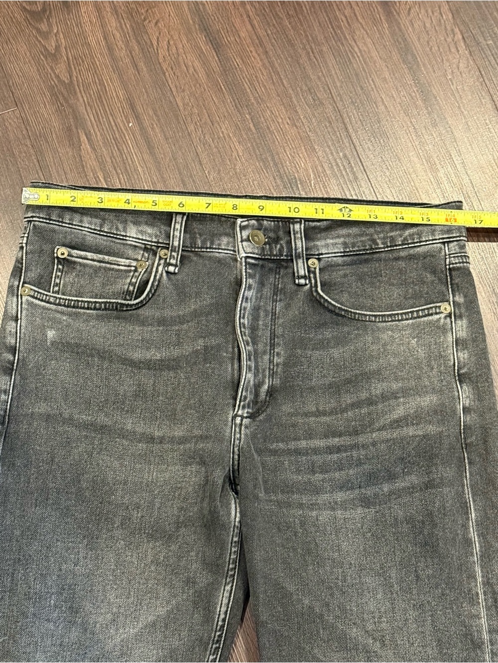 rag & bone NWOT Men's Faded Straight Jeans - Picture 5 of 10